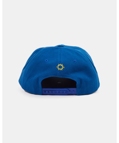 HELLO SUNRISE（ハローサンライズ）の「Volume Sunrise Relaxed Fit 5P Cap_Blue（キャップ・レディース・ブルー・OS）」の4枚目の写真