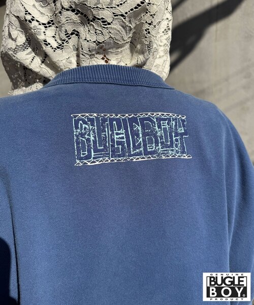 CIAOPANIC（チャオパニック）の「【BUGLE BOY/ビューグル ボーイ】アソートプリントフェードスウェット（Tシャツ/カットソー・レディース・ブラック/ピンク/オレンジ/ブルー/イエロー・FREE）」の15枚目の写真