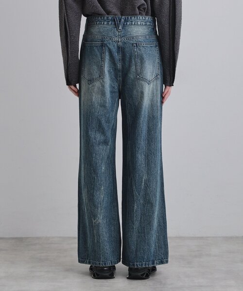 tk.TAKEO KIKUCHI（ティーケータケオキクチ）の「ワイドストレートレッグデニム（デニムパンツ・メンズ・オフホワイト/ブルー系その他/ブラック・02/01/03）」の19枚目の写真
