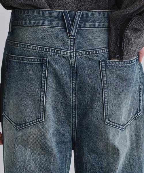 tk.TAKEO KIKUCHI（ティーケータケオキクチ）の「ワイドストレートレッグデニム（デニムパンツ・メンズ・オフホワイト/ブルー系その他/ブラック・02/01/03）」の22枚目の写真