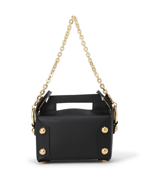 MASU（エムエーエスユー）の「MASU/エムエーエスユー/LEATHER CAKE BAG/M26U6OJ008（ショルダーバッグ・メンズ・ブラック/ホワイト/モスグリーン・F）」の7枚目の写真