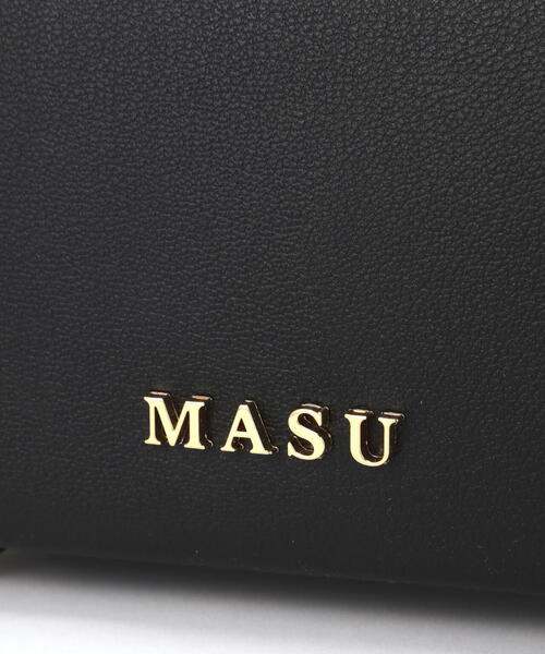 MASU（エムエーエスユー）の「MASU/エムエーエスユー/LEATHER CAKE BAG/M26U6OJ008（ショルダーバッグ・メンズ・ブラック/ホワイト/モスグリーン・F）」の11枚目の写真