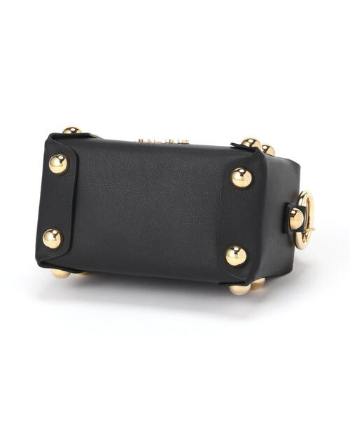 MASU（エムエーエスユー）の「MASU/エムエーエスユー/LEATHER CAKE BAG/M26U6OJ008（ショルダーバッグ・メンズ・ブラック/ホワイト/モスグリーン・F）」の13枚目の写真