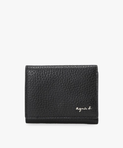 agnes b.（アニエスベー）の「レザー 三つ折り ウォレット ABH05-02