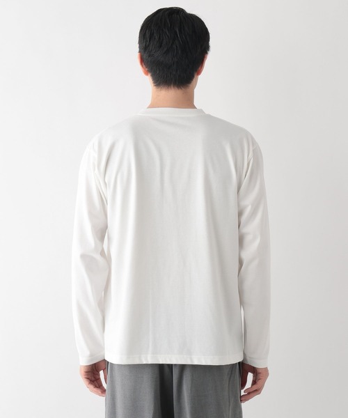 GLOBAL WORK（グローバルワーク）の「トクトク2SETアゼカーディガン&長袖Tシャツ/645536（カーディガン/ボレロ・メンズ・ネイビー/ベージュ/ブラック/グリーン/サックスブルー・SMALL/X-LARGE/LARGE/MEDIUM）」の17枚目の写真