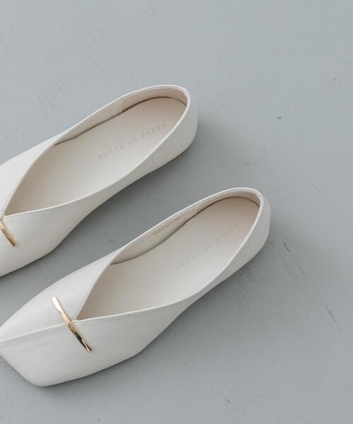 SENSE OF PLACE by URBAN RESEARCH(センスオブプレイスバイアーバンリサーチ)の「『抗菌』スクエアカットフラットシューズ(その他シューズ・レディース・ブラウン/アイボリー/ブラック・LARGE/SMALL/MEDIUM)」の20枚目の写真