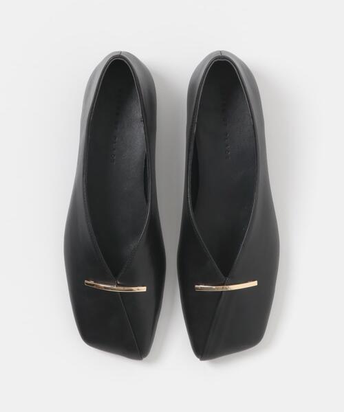 SENSE OF PLACE by URBAN RESEARCH(センスオブプレイスバイアーバンリサーチ)の「『抗菌』スクエアカットフラットシューズ(その他シューズ・レディース・ブラウン/アイボリー/ブラック・LARGE/SMALL/MEDIUM)」の10枚目の写真