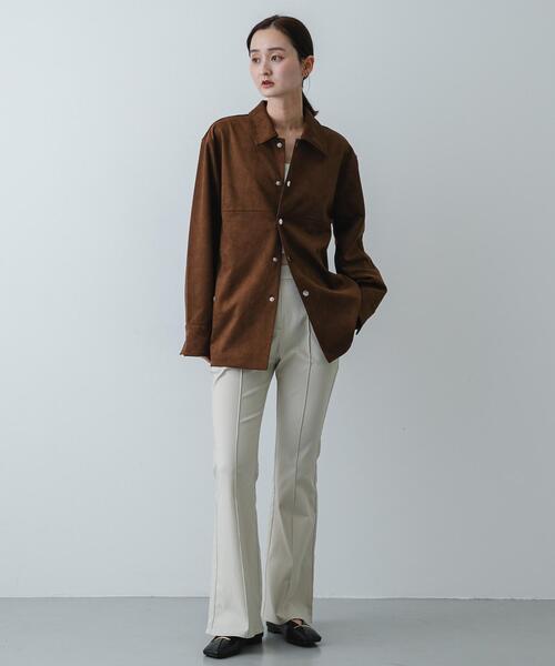 SENSE OF PLACE by URBAN RESEARCH(センスオブプレイスバイアーバンリサーチ)の「『抗菌』スクエアカットフラットシューズ(その他シューズ・レディース・ブラウン/アイボリー/ブラック・LARGE/SMALL/MEDIUM)」の15枚目の写真