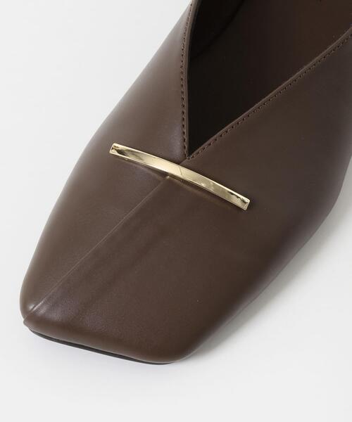 SENSE OF PLACE by URBAN RESEARCH(センスオブプレイスバイアーバンリサーチ)の「『抗菌』スクエアカットフラットシューズ(その他シューズ・レディース・ブラウン/アイボリー/ブラック・LARGE/SMALL/MEDIUM)」の17枚目の写真