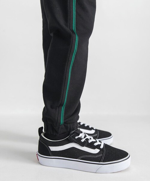 BRANSHES（ブランシェス）の「【サイドライン入り】ジョガーパンツ（その他パンツ・キッズ・ブルー/ブラック・150/90/120/140/100/130/110/80/160）」の14枚目の写真