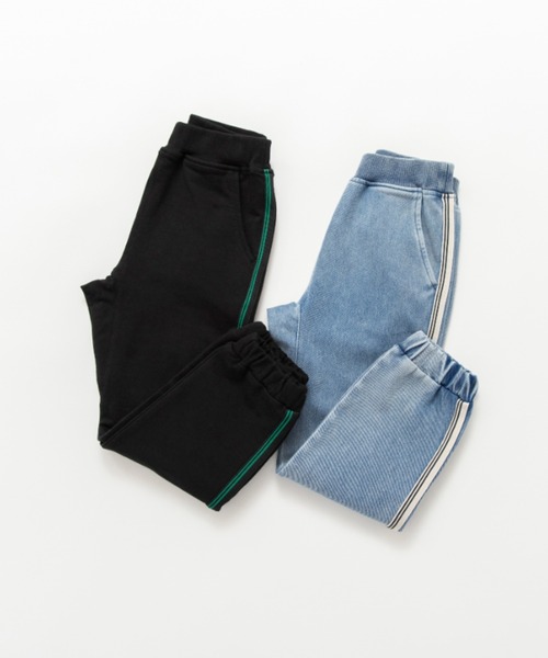 BRANSHES（ブランシェス）の「【サイドライン入り】ジョガーパンツ（その他パンツ・キッズ・ブルー/ブラック・150/90/120/140/100/130/110/80/160）」の11枚目の写真