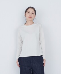 刺繍入りロングスリーブTシャツ