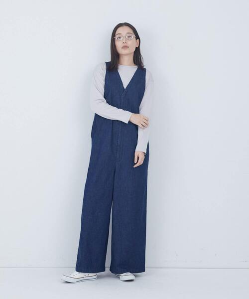 ADIEU TRISTESSE(アデュートリステス)の「刺繍入りロングスリーブTシャツ(Tシャツ/カットソー・レディース・アイボリー/グレー/ピンク・FREE)」の12枚目の写真