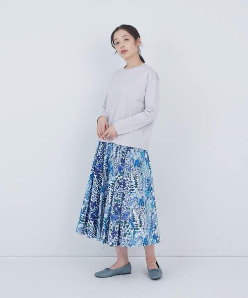 ADIEU TRISTESSE(アデュートリステス)の「刺繍入りロングスリーブTシャツ(Tシャツ/カットソー・レディース・アイボリー/グレー/ピンク・FREE)」の16枚目の写真