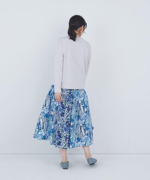 ADIEU TRISTESSE(アデュートリステス)の「刺繍入りロングスリーブTシャツ(Tシャツ/カットソー・レディース・アイボリー/グレー/ピンク・FREE)」の17枚目の写真