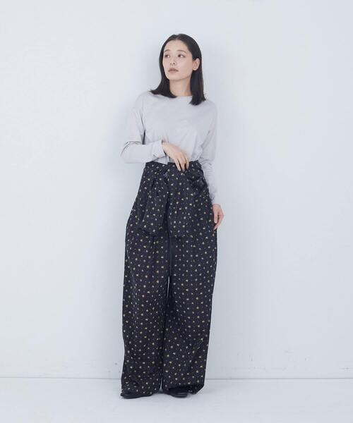 ADIEU TRISTESSE(アデュートリステス)の「刺繍入りロングスリーブTシャツ(Tシャツ/カットソー・レディース・アイボリー/グレー/ピンク・FREE)」の18枚目の写真