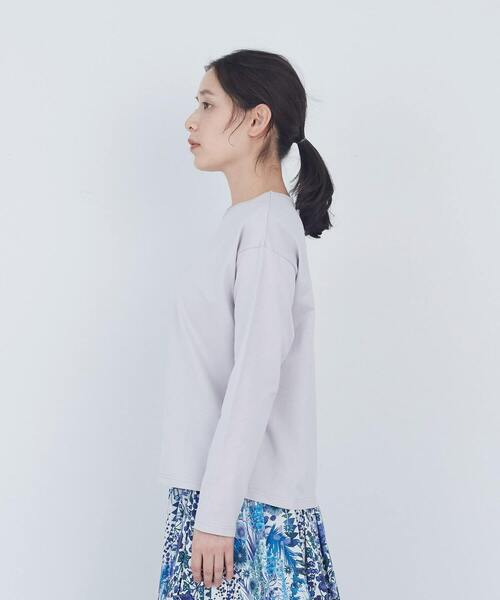 ADIEU TRISTESSE(アデュートリステス)の「刺繍入りロングスリーブTシャツ(Tシャツ/カットソー・レディース・アイボリー/グレー/ピンク・FREE)」の20枚目の写真
