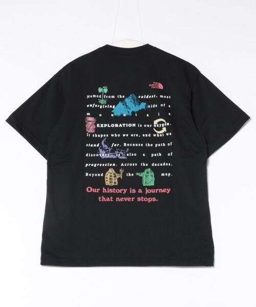 THE NORTH FACE(ザノースフェイス)の「THE NORTH FACE/ノースフェイス メンズ 半袖Tシャツ ショートスリーブTシャツ NT32643(Tシャツ/カットソー・メンズ・ホワイト/ブラック・XXL/XL/S/L/M)」の11枚目の写真