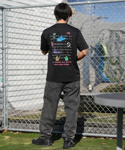 THE NORTH FACE(ザノースフェイス)の「THE NORTH FACE/ノースフェイス メンズ 半袖Tシャツ ショートスリーブTシャツ NT32643(Tシャツ/カットソー・メンズ・ホワイト/ブラック・XXL/XL/S/L/M)」の10枚目の写真