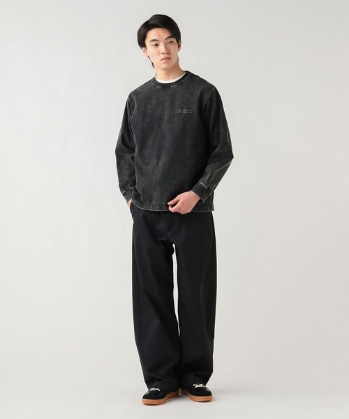 BEAMS HEART(ビームスハート)の「【6/18値下げ】スノーウォッシュ ステッチ ロングスリーブ カットソー(ユニセックス)(Tシャツ/カットソー・メンズ・ブラック/ブラウン・MEDIUM/LARGE/SMALL)」の10枚目の写真