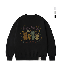 [ユニセックス]HAPPY FRIENDS スウェット_3カラー
