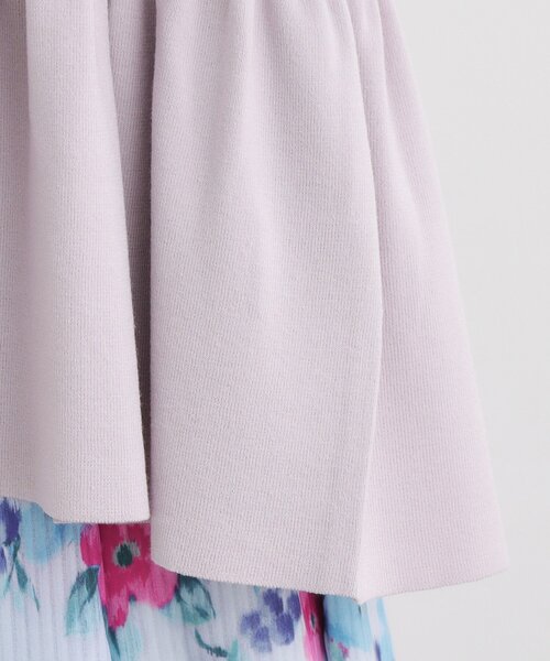 LAURA ASHLEY(ローラアシュレイ)の「【人気デザイン!シルク混/洗える】フリルカーディガン(カーディガン/ボレロ・レディース・パープル/ネイビー/グレー・38/40)」の21枚目の写真
