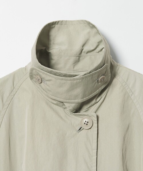 Steven Alan（スティーブンアラン）の「＜Steven Alan＞ナイロン テント ショート コート（ステンカラーコート・レディース・ネイビー/グレー・S/M/L）」の22枚目の写真