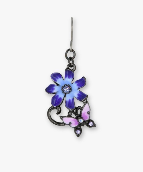 ANNA SUI ハシビロコウ　ピアス フラワーモチーフ ピアス（ピアス（両耳用））｜ANNA SUI（アナスイ