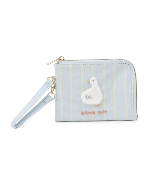one'sterrace（ワンズテラス）の「ピッコロット デイリーポーチ 26SS（ポーチ・レディース・ホワイト系9/ピンク系1/グリーン系5/サックスブルー系8・99）」の3枚目の写真