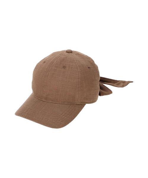 Samansa Mos2（サマンサ モスモス）の「バックリボンアソートキャップ（ハット・レディース・ブラウン/ラベンダー/ベージュ・F）」の15枚目の写真