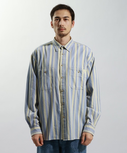 BAYFLOW(ベイフロー)の「Brightdaysアソート柄シャツ(シャツ/ブラウス・メンズ・ブルー/ピンク・MEDIUM/LARGE)」の14枚目の写真