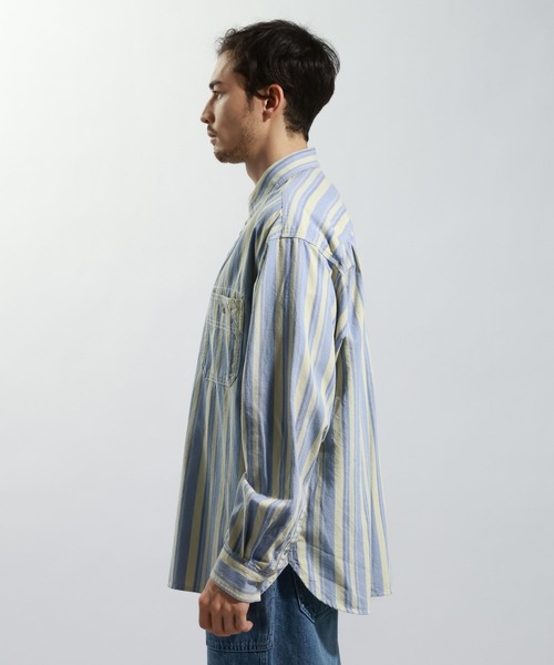 BAYFLOW(ベイフロー)の「Brightdaysアソート柄シャツ(シャツ/ブラウス・メンズ・ブルー/ピンク・MEDIUM/LARGE)」の3枚目の写真