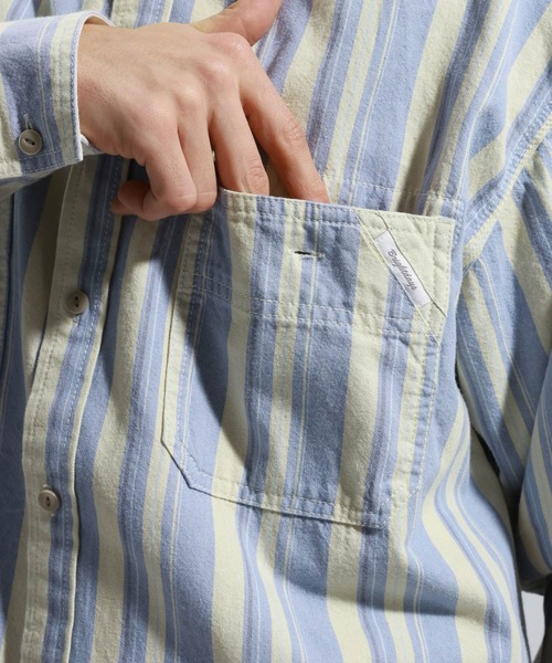 BAYFLOW(ベイフロー)の「Brightdaysアソート柄シャツ(シャツ/ブラウス・メンズ・ブルー/ピンク・MEDIUM/LARGE)」の8枚目の写真