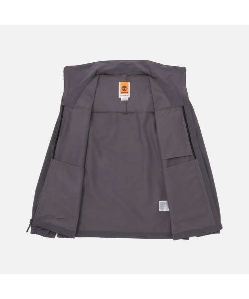 Timberland（ティンバーランド）の「モーション ソフトシェル ジャケット メンズ（マウンテンパーカー・メンズ・ダークグレー・LARGE/MEDIUM/SMALL/X-LARGE）」の3枚目の写真