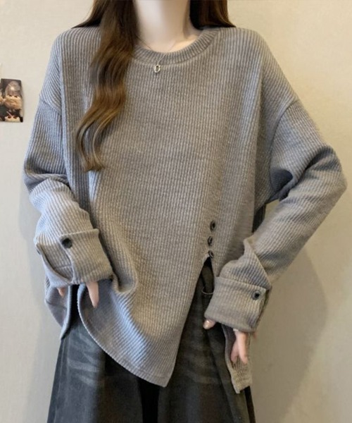 Flugge(フラッジー)の「袖ボタン長袖トップス(その他トップス・レディース・ベージュ・FREE)」の6枚目の写真