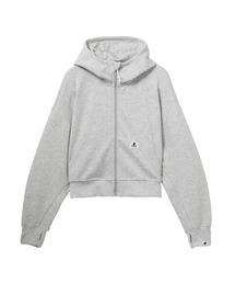 ⭐︎HB⭐︎BAPE グレー ジッパーパーカー A BATHING APE（アベイシングエイプ）の「BAPE FULL ZIP HOODIE M