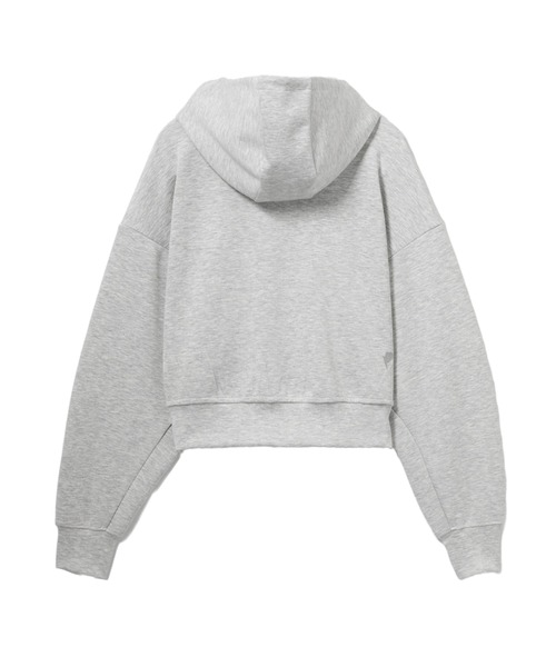 A BATHING APE(アベイシングエイプ)の「CROP ZIP-UP JACKET(パーカー・レディース・グレー・X-SMALL/SMALL)」の2枚目の写真