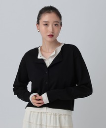 LEPSIM | 12ゲージ配色レイヤーカーディガン　653190(カーディガン/ボレロ)