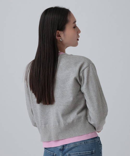 LEPSIM(レプシィム)の「12ゲージ配色レイヤーカーディガン 653190(カーディガン/ボレロ・レディース・ライトグレー/ブルー/ブラック・FREE)」の12枚目の写真