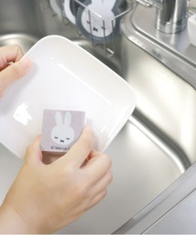 Miffy（ ミッフィー）の「ミッフィー メラミンスポンジ 角形9Pセット OKTO（キッチンツール）」