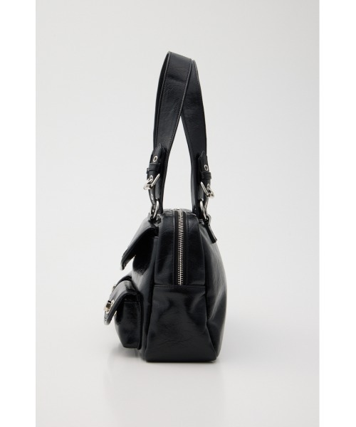 SLY(スライ)の「POCKET HAND BAG ポケットハンドバッグ(ハンドバッグ・レディース・ベージュ/ブラック/ライトグリーン・FREE)」の4枚目の写真