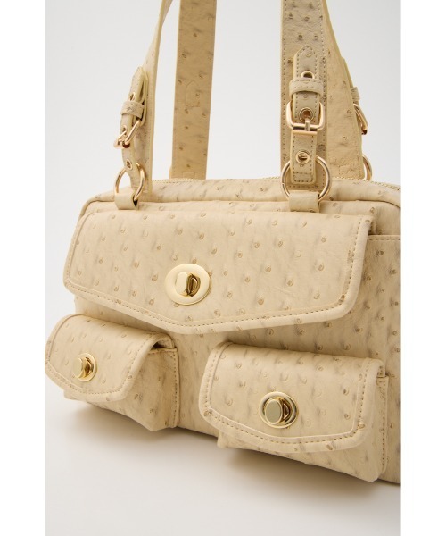 SLY(スライ)の「POCKET HAND BAG ポケットハンドバッグ(ハンドバッグ・レディース・ベージュ/ブラック/ライトグリーン・FREE)」の13枚目の写真