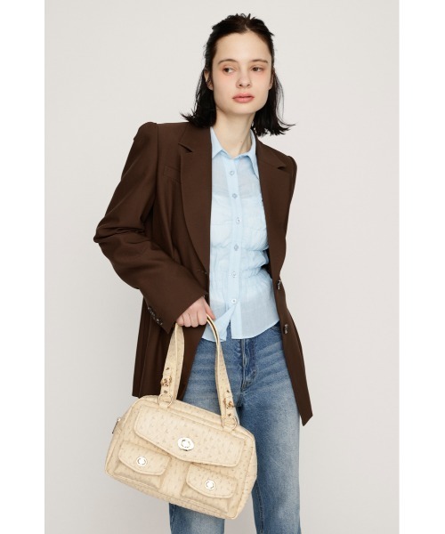 SLY(スライ)の「POCKET HAND BAG ポケットハンドバッグ(ハンドバッグ・レディース・ベージュ/ブラック/ライトグリーン・FREE)」の17枚目の写真