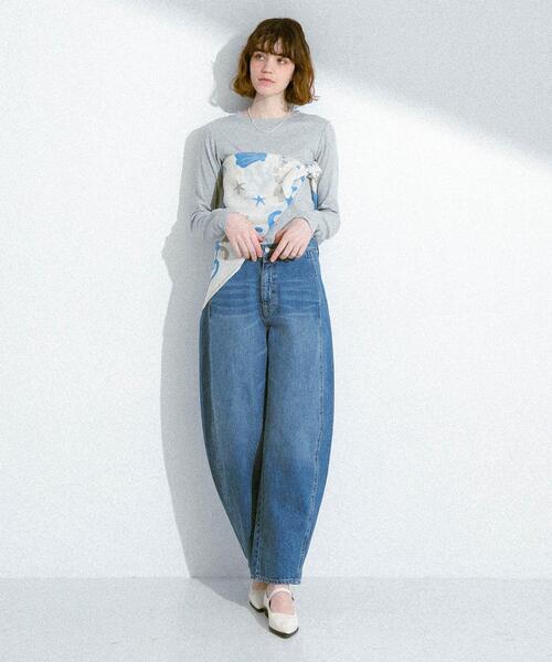 URBAN RESEARCH Sonny Label(アーバンリサーチサニーレーベル)の「TOYAMEGコラボスカーフ(バンダナ/スカーフ・レディース・ネイビー/ブラウン/アイボリー・FREE)」の8枚目の写真