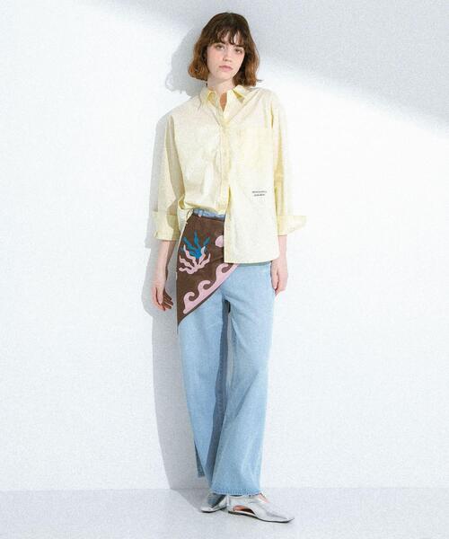 URBAN RESEARCH Sonny Label(アーバンリサーチサニーレーベル)の「TOYAMEGコラボスカーフ(バンダナ/スカーフ・レディース・ネイビー/ブラウン/アイボリー・FREE)」の15枚目の写真