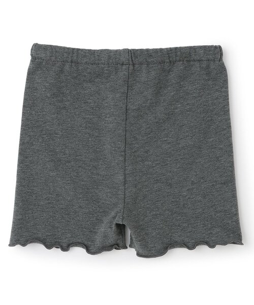 Lycee mine（リセマイン）の「【スクール対応】１分丈レギンス（レギンス/スパッツ・キッズ・トップグレー/ブラック・140cm/120cm/110cm/100cm/130cm/150cm）」の3枚目の写真