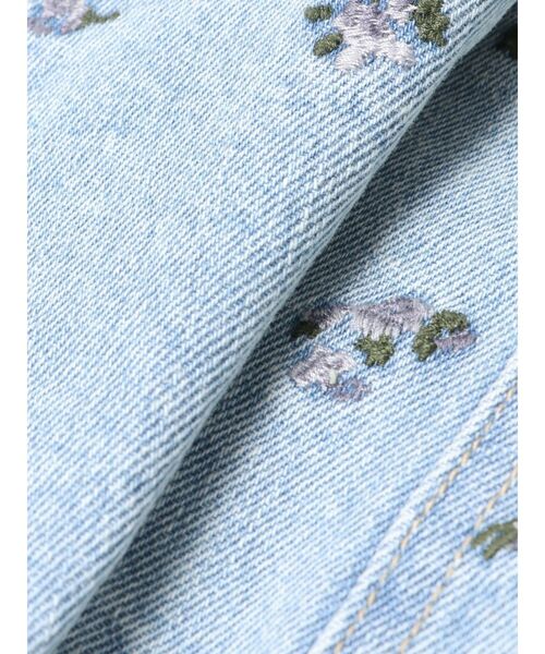EMODA（エモダ）の「デニムオフショルダートップ（Tシャツ/カットソー・レディース・ライトブルー/ブラウン/インディゴブルー・FREE）」の8枚目の写真