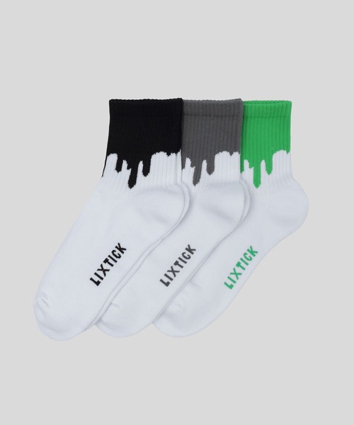 LIXTICK(リックスティック)の「LIXTICK 26SS 1ST(ソックス/靴下・メンズ・マルチ・ONE SIZE)」の1枚目の写真