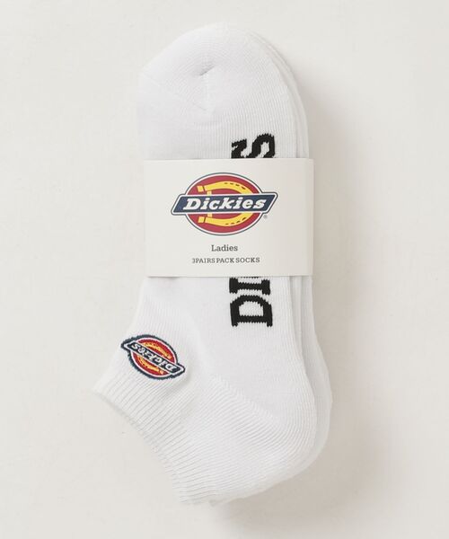Dickies(ディッキーズ)の「"05"≪Dickies≫3足セット ブランドロゴマーク スニーカーソックス(ソックス/靴下・メンズ・ブラック/オフホワイト・23cm~25cm/25cm~27cm)」の12枚目の写真