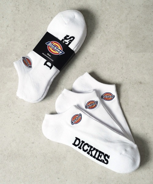 Dickies(ディッキーズ)の「"05"≪Dickies≫3足セット ブランドロゴマーク スニーカーソックス(ソックス/靴下・メンズ・ブラック/オフホワイト・23cm~25cm/25cm~27cm)」の8枚目の写真